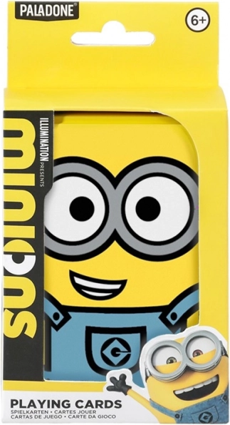 Karty do gry Minionki w metalowym pudełku