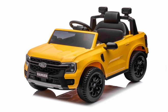 Dziecięcy elektryczny samochód Ford Ranger Lift żółty