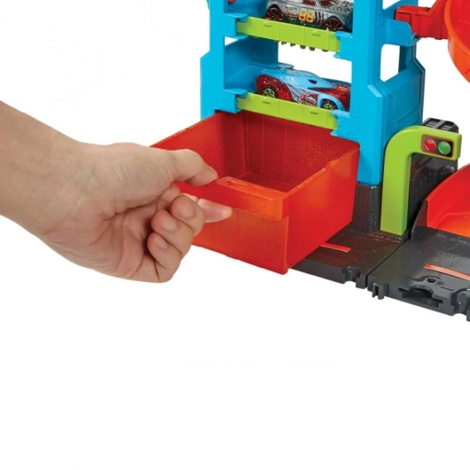 Hot Wheels City Mega Myjnia Aut