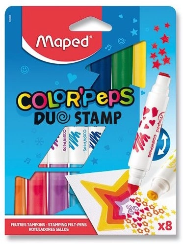 MAPED Fixy Color'Peps Duo Stamp 8 szt.