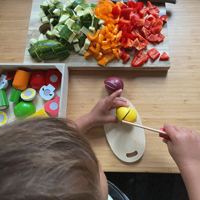Bigjigs Toys Krojenie owoców w pudełku