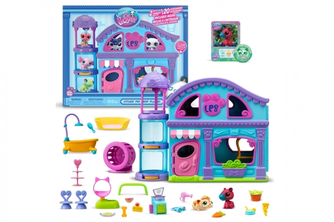 Littlest Pet Shop zestaw do zabawy Domek
