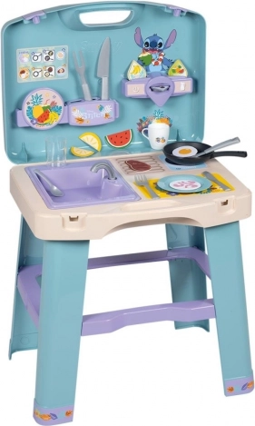 Dziecięca mobilna kuchnia SMOBY STITCH – kuchnia w walizce