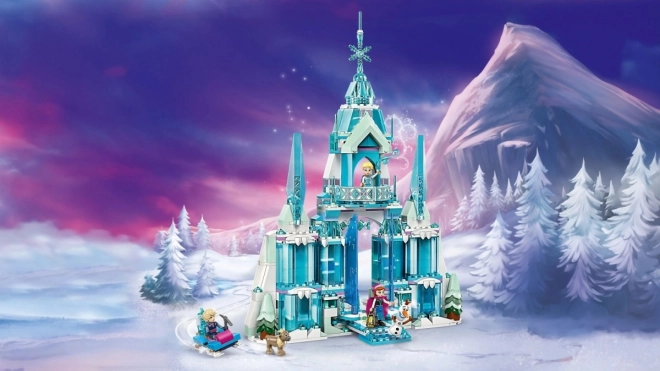 LEGO Disney Princess 43244 Zamek Lodowy Elzy