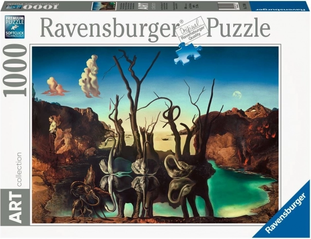 Puzzle 1000 elementów Dali marki Ravensburger