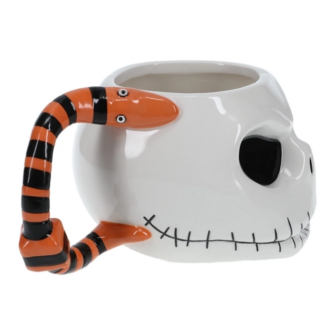 Ceramiczny 3D kubek z motywem Koszmaru przed Świętami