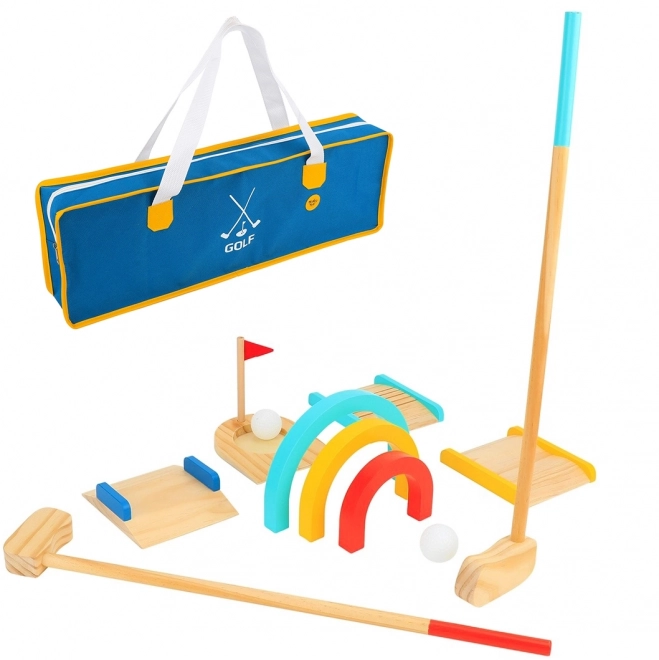 Drewniana gra golfowa dla dwóch osób – Tooky Toy