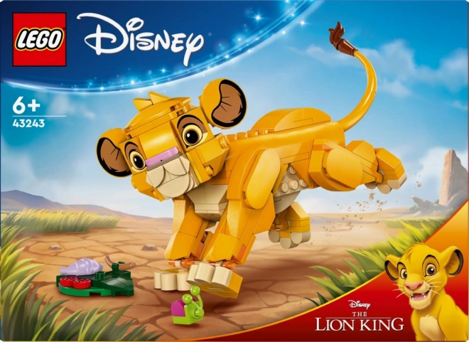 LEGO Disney 43243 Lwiątko Simba z Króla Lwa