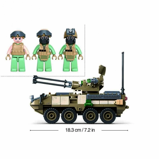 Sluban wojskowy czołg OEF Stryker ADS