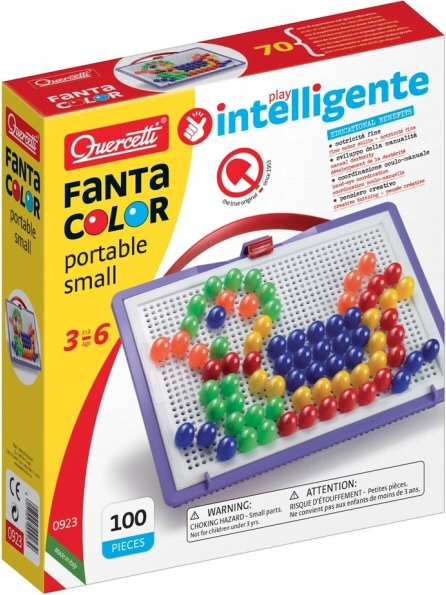 Quercetti Fanta Color przenośna mozaika
