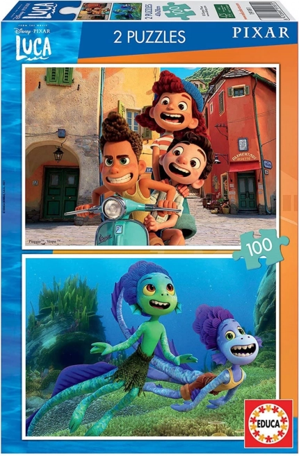 Puzzle EDUCA Luca 2×100 elementów