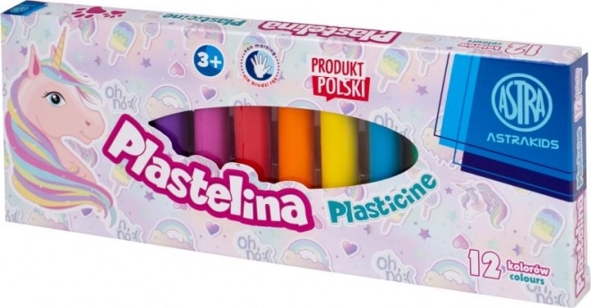 Astra Plastelina Jednorożce do modelowania i tworzenia