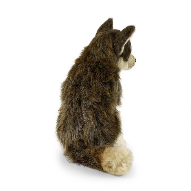 Rappa Pluszowy wilk siedzący 28 cm ECO-FRIENDLY