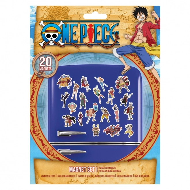 Zestaw magnesów One Piece: Wielka era piracka