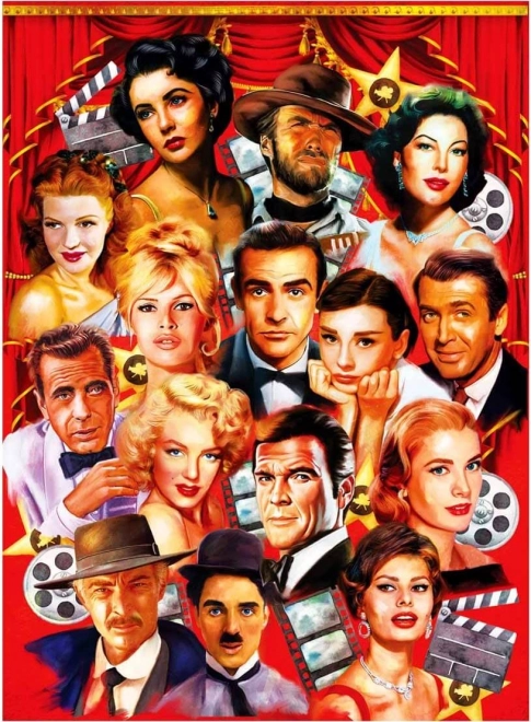 Puzzle ANATOLIAN Gwiazdy Hollywoodu 1000 elementów