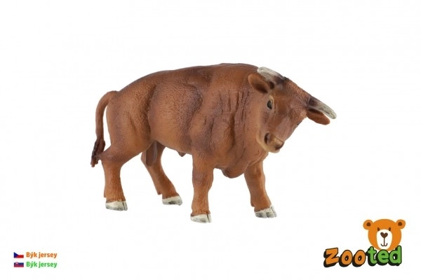Byk jersey zooted plast 14cm w woreczku