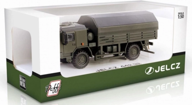 Model wojskowego samochodu ciężarowego JELCZ 442.32 1:50