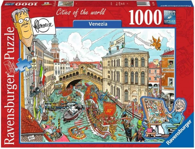 RAVENSBURGER Puzzle Miasta świata: Wenecja 1000 części