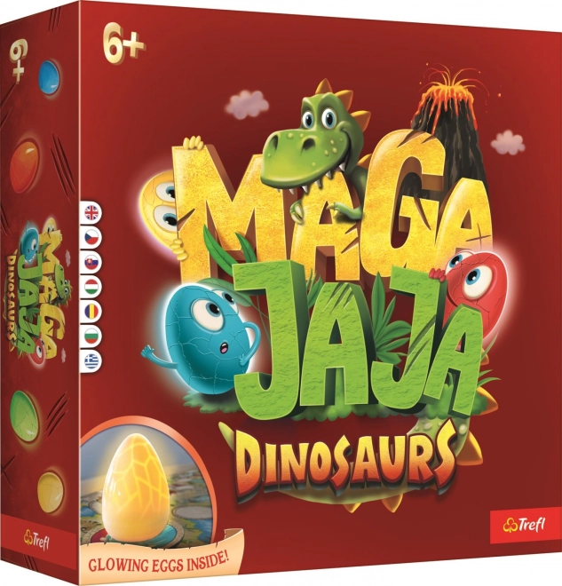 Magajaja Dinozaury gra towarzyska w pudełku 26x26x8cm