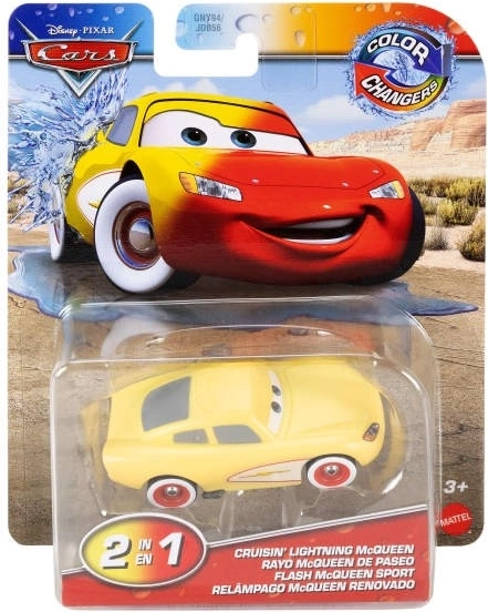 Jeżdżące auta z funkcją zmiany koloru Cruisin McQueen