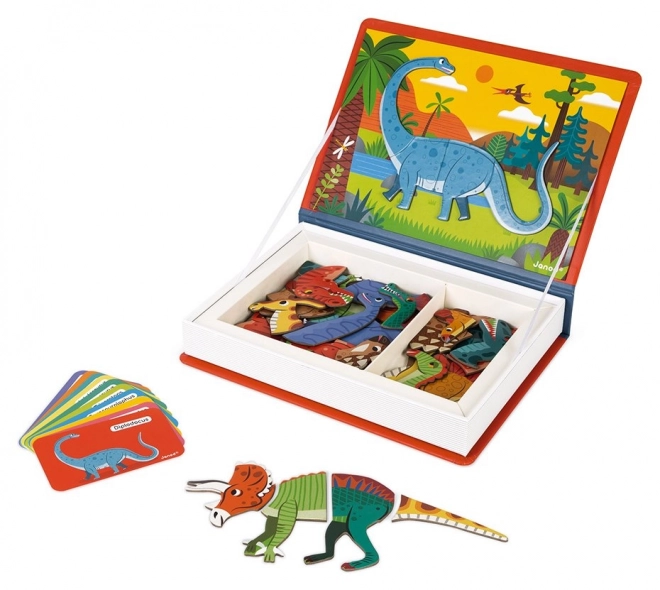 JANOD Magnetibook Dinozaury
