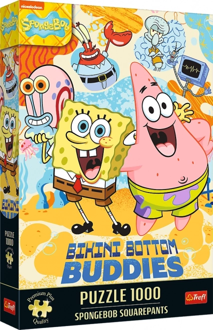 Puzzle Premium Plus Spongebob 1000 elementów