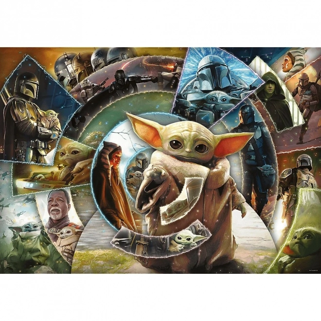 Puzzle 1000 elementów Droga Grogu