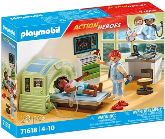Zestaw figurek Action Heroes Pacjent podczas rezonansu magnetycznego