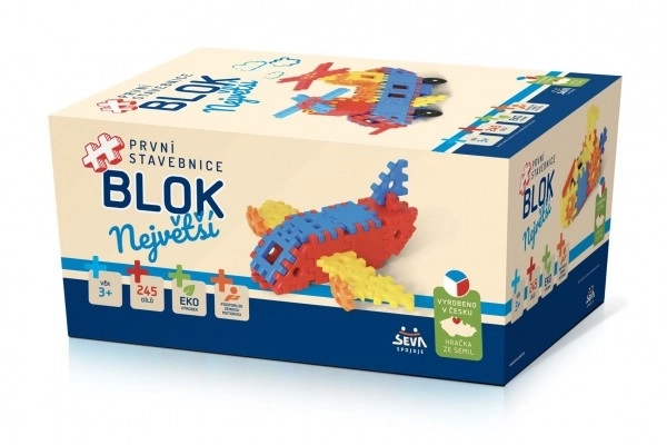 Zestaw klocków BLOK Największy zestaw plastikowy