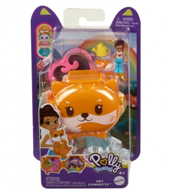Zestaw figurek Polly Pocket ze zwierzątkiem