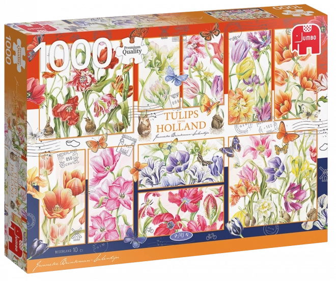 Puzzle Holenderskie tulipany 1000 elementów