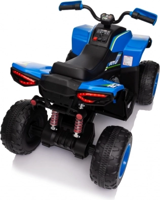 Jeżdżący czterokołowiec Fast Wheel niebieski