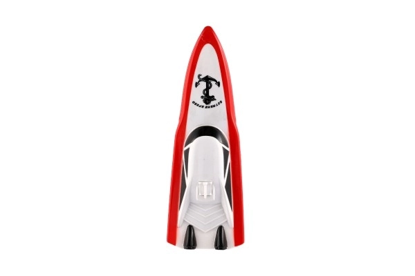 Motorowy łódź/łódka do wody RC plastik 19cm na baterie+pakiet ładowania+USB 2,4Ghz w pudełku 26x13x15cm