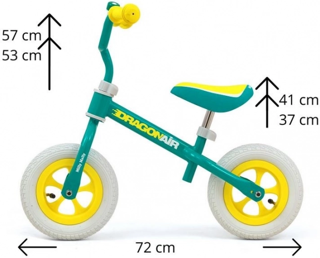 Pompowane koła dla wygodnej jazdy