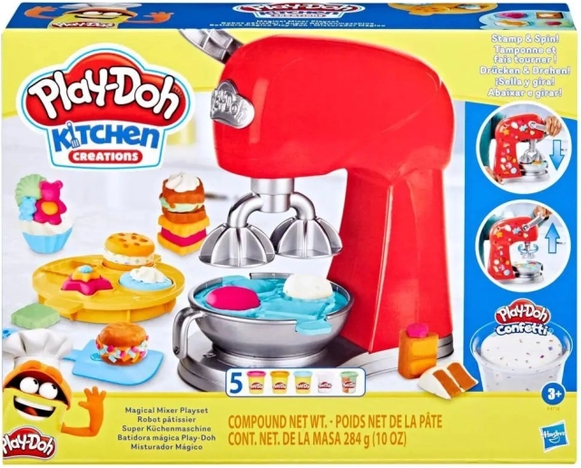 Play-Doh magiczny mikser – kreatywny zestaw kuchenny dla dzieci