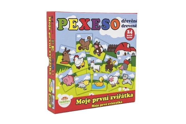 Pexeso Moje pierwsze zwierzątka