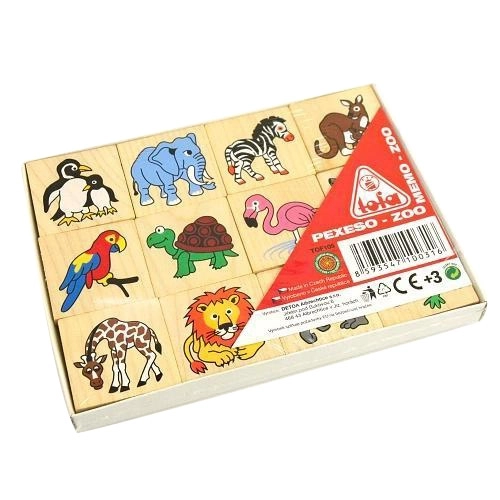 Drewniane memo ZOO