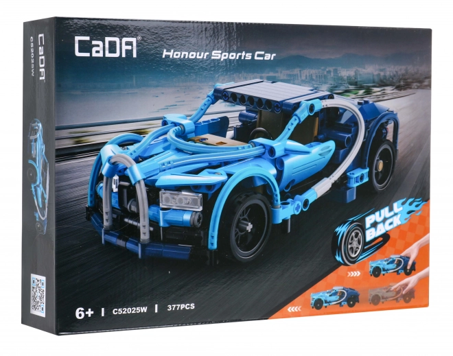 CaDA 377-element CaDA 377-element Honor samochód sportowy z napędem Pull-back dla dzieci 6+