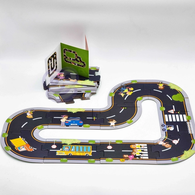 Tooky Toy Autopaska Puzzle