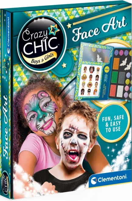 Crazy Chic - Zestaw do malowania twarzy dla dzieci