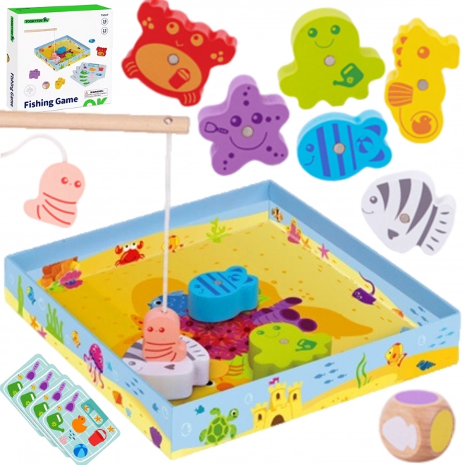 Tooky Toy gra w łowienie rybek