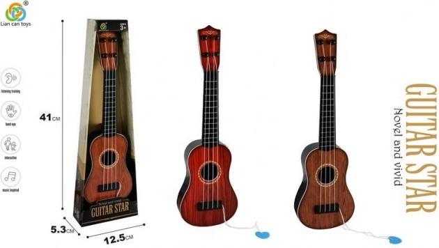 Dziecięca gitara z 4 strunami