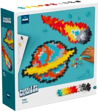 Plus-Plus puzzle według liczb – kosmos, 500 elementów