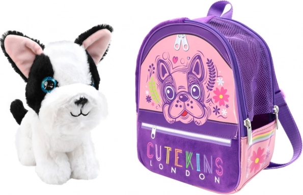 pluszowy piesek z dziecięcym plecaczkiem CUTEKINS