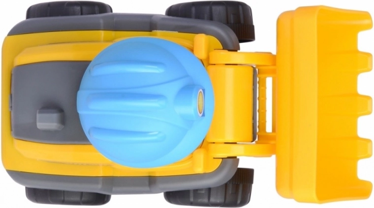 Ruchoma łyżka po naciśnięciu kabiny