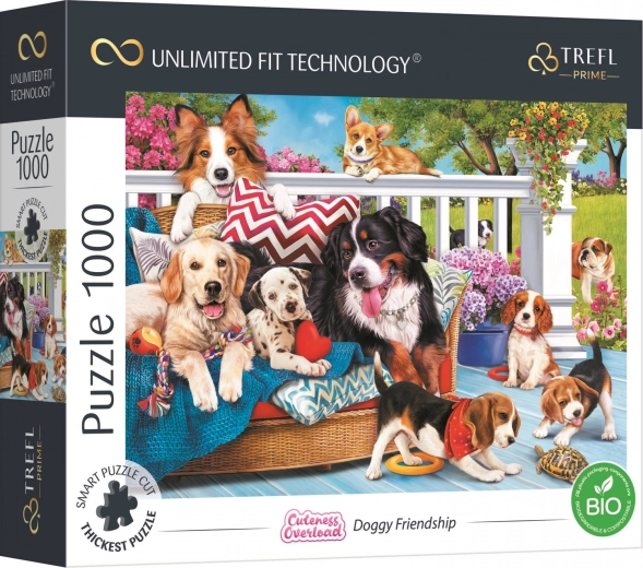 Puzzle TREFL UFT Psia przyjaźń 1000 elementów