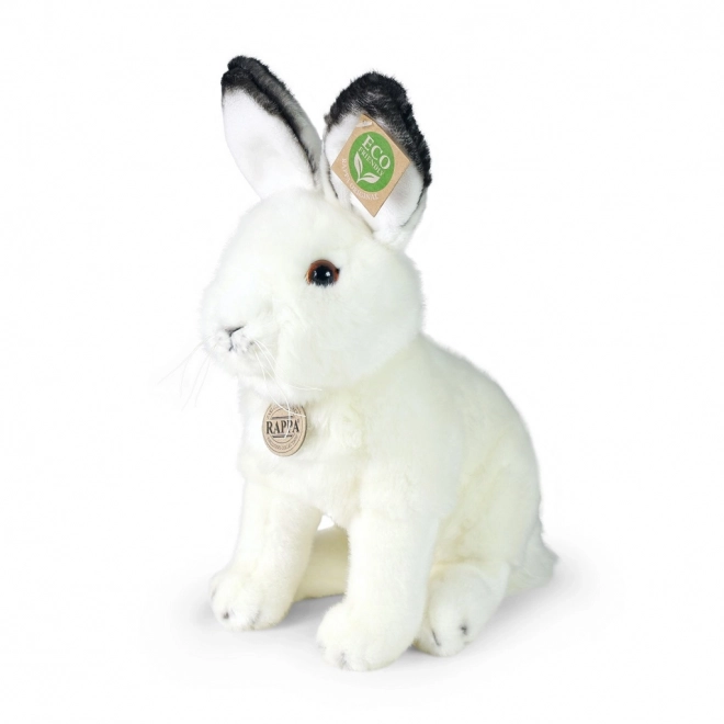 Puszysty zając polarny siedzący 30 cm ECO-FRIENDLY