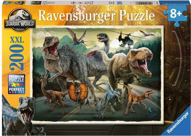 Puzzle Park Jurajski XXL 200 elementów