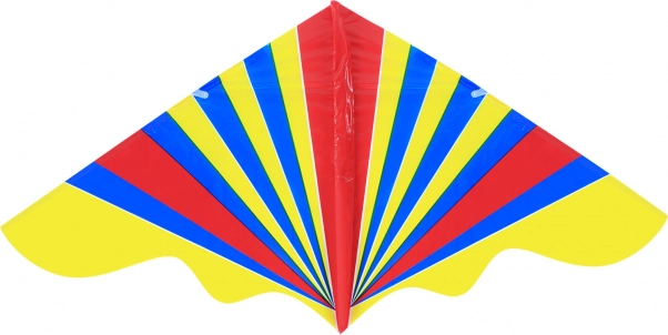 Kolorowy latawiec 128 × 61 cm z uchwytem