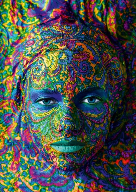 Puzzle FACE ART: portret kobiety 1000 elementów